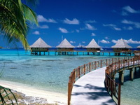 El atolon polinesio